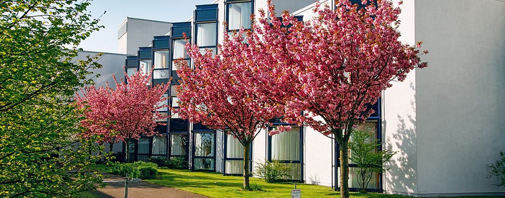 Panoramaansicht des Elbe-Elster Klinikum Herzberg, Elbe-Elster Klinikum
