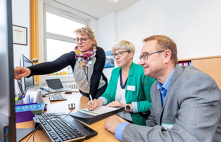 Verwaltung, A. Franke