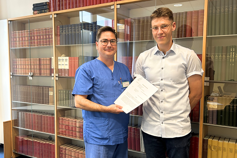 Foto Reinehr Janke Vertrag Stipendium, A. Heide